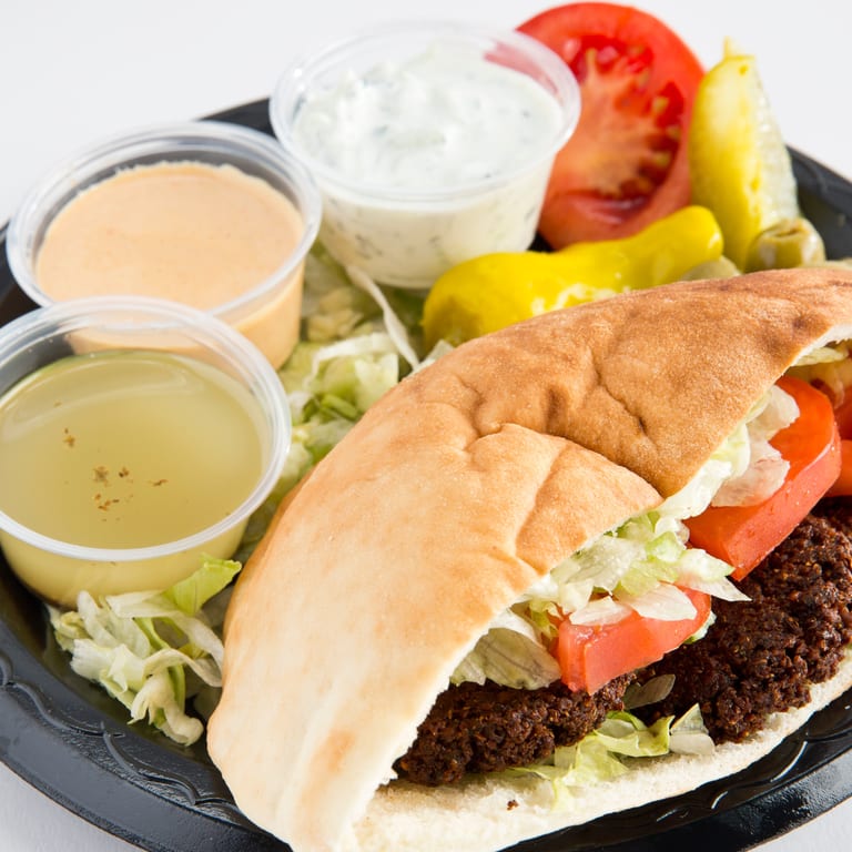 Delicious Falafel Sandwich